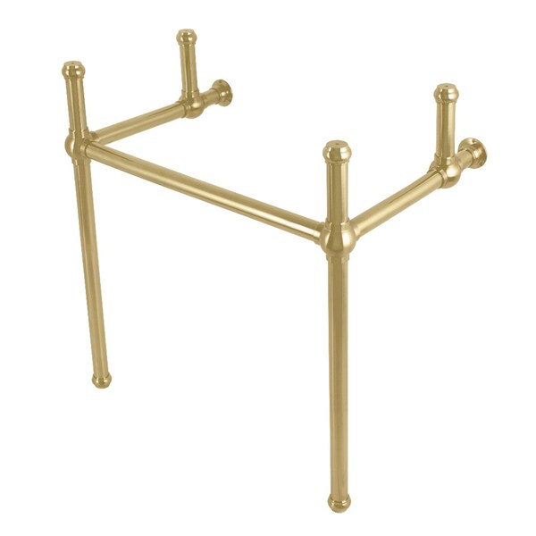 Brass Console Sink Legs, Brushed Brass